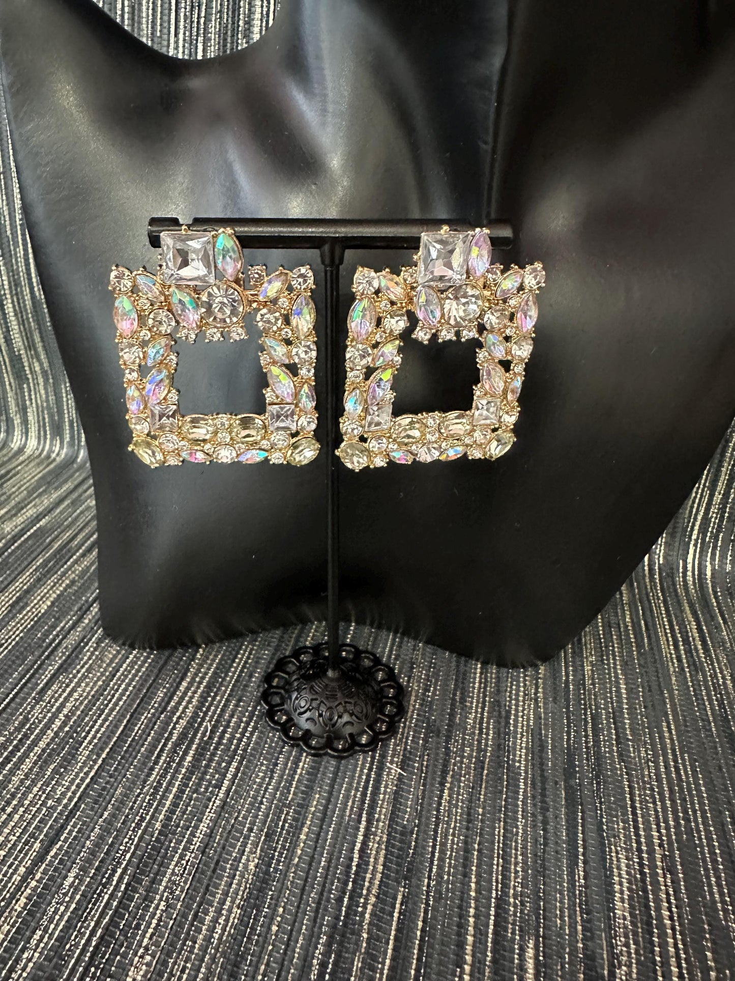 Squarish Dangle earrings