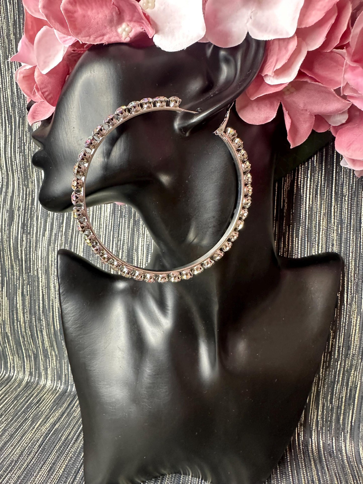 Nina Multiple Stoned Hoop earrings
