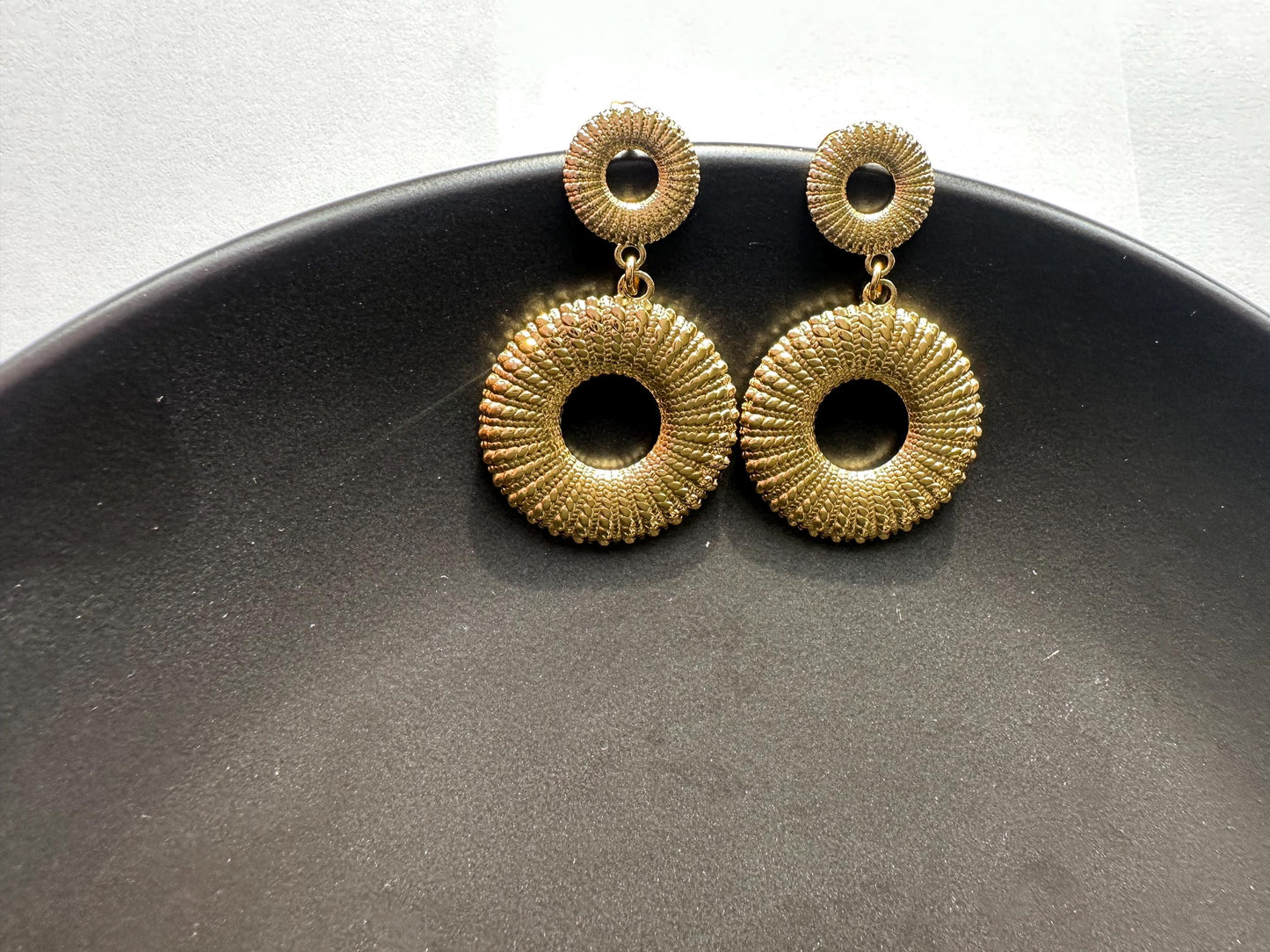 Gold Mini Drop earrings