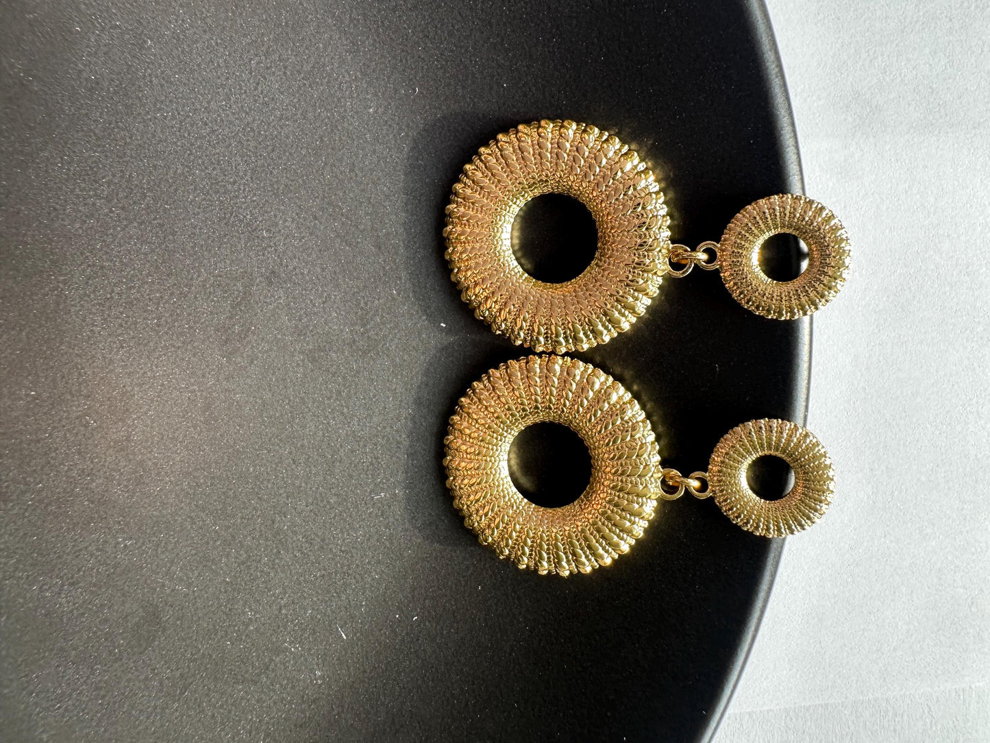 Gold Mini Drop earrings