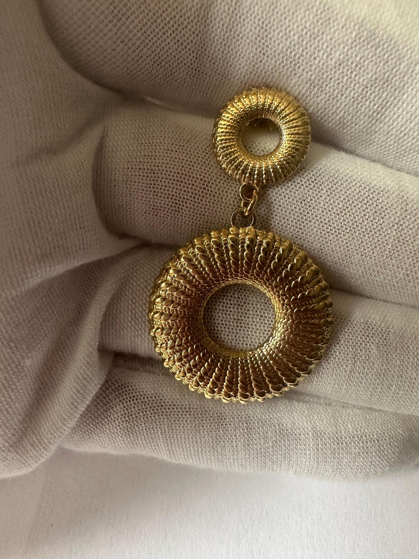 Gold Mini Drop earrings