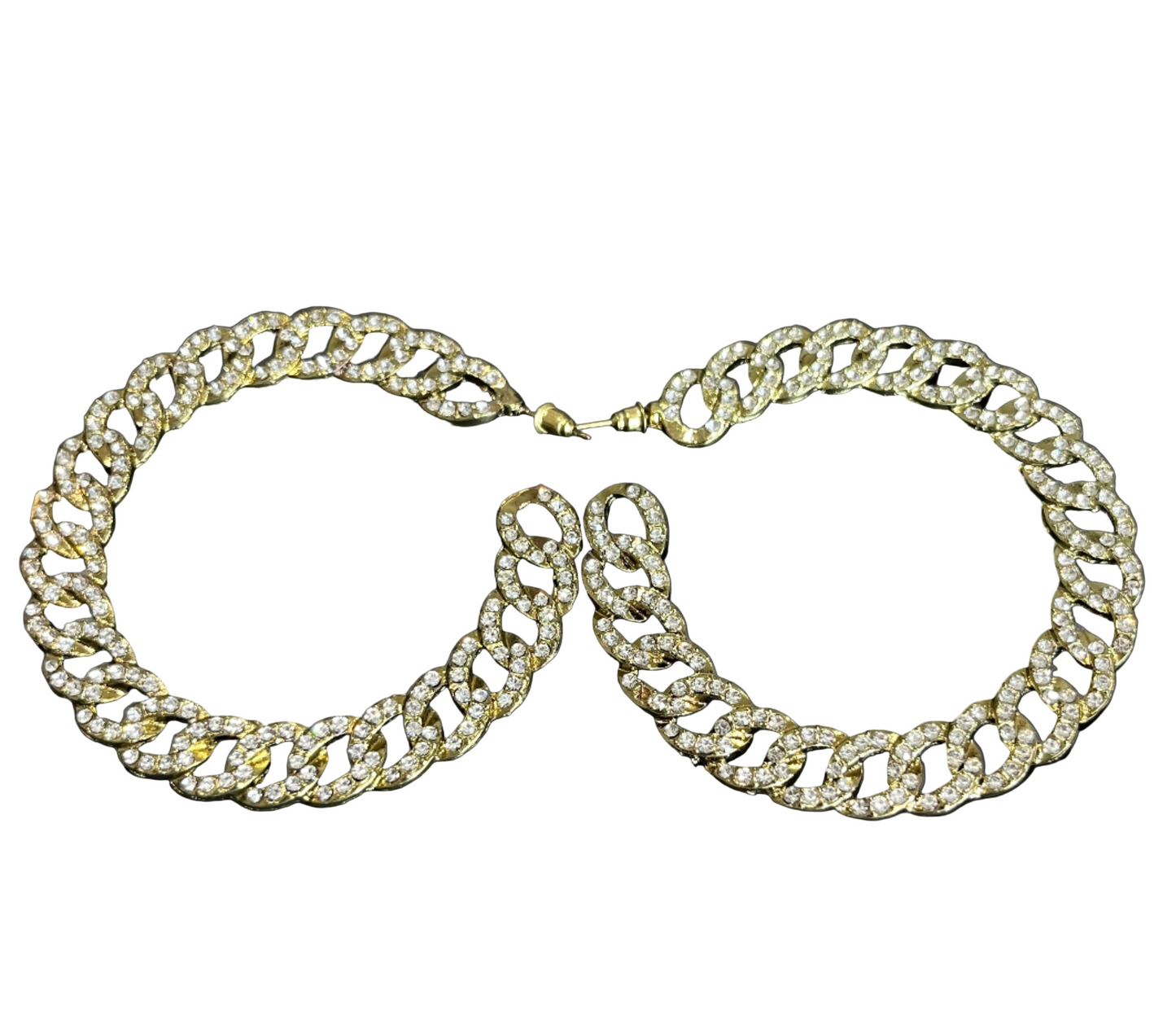 Multiple Ringed Hoop earrings