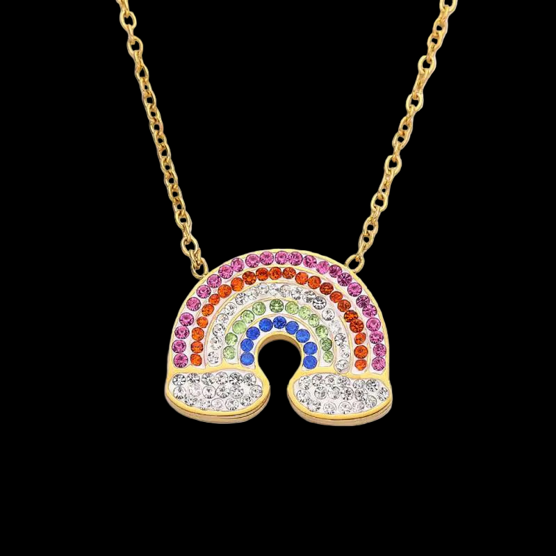 Rainbow Dainty Necklace