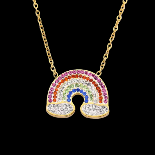 Rainbow Dainty Necklace