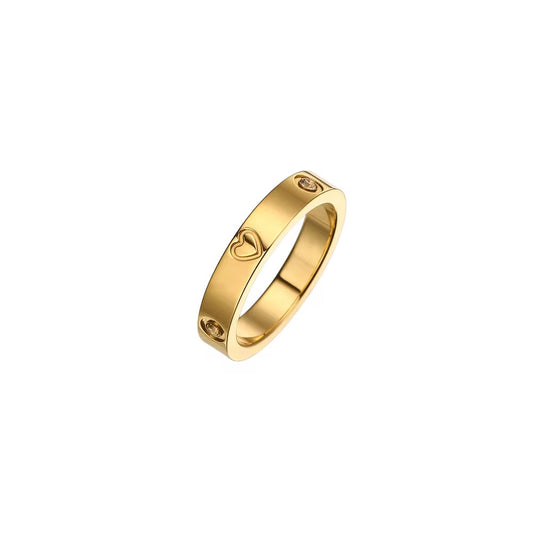 Sweet Heart Band Ring