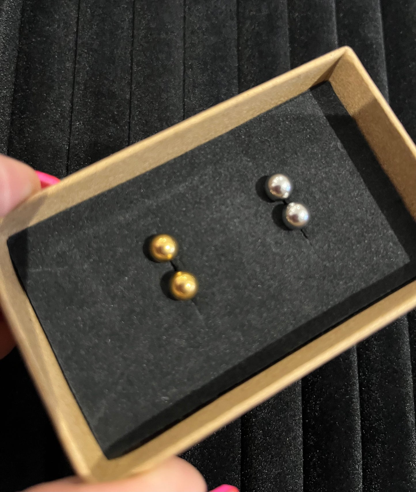 Zuri Ball Stud Earrings