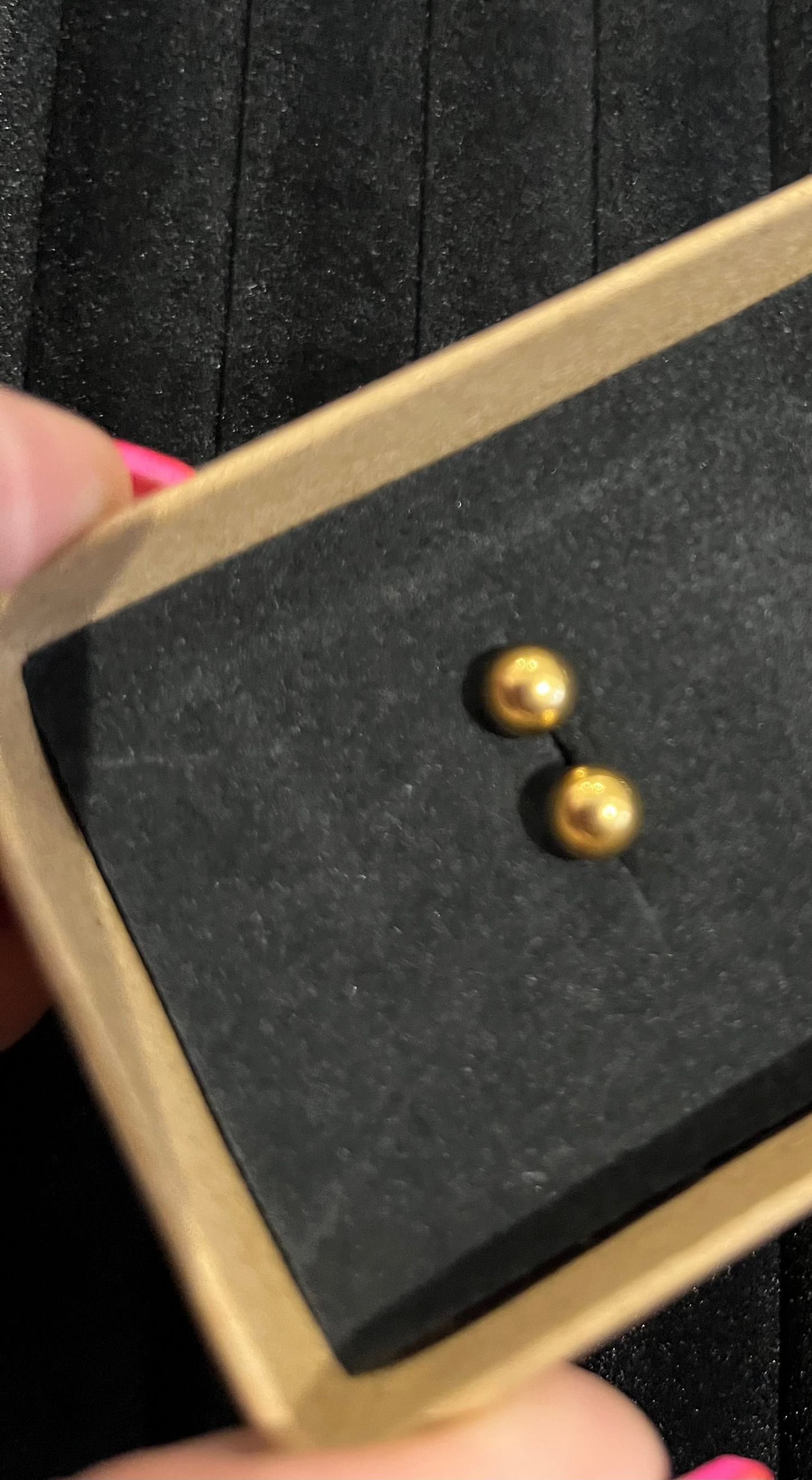 Zuri Ball Stud Earrings