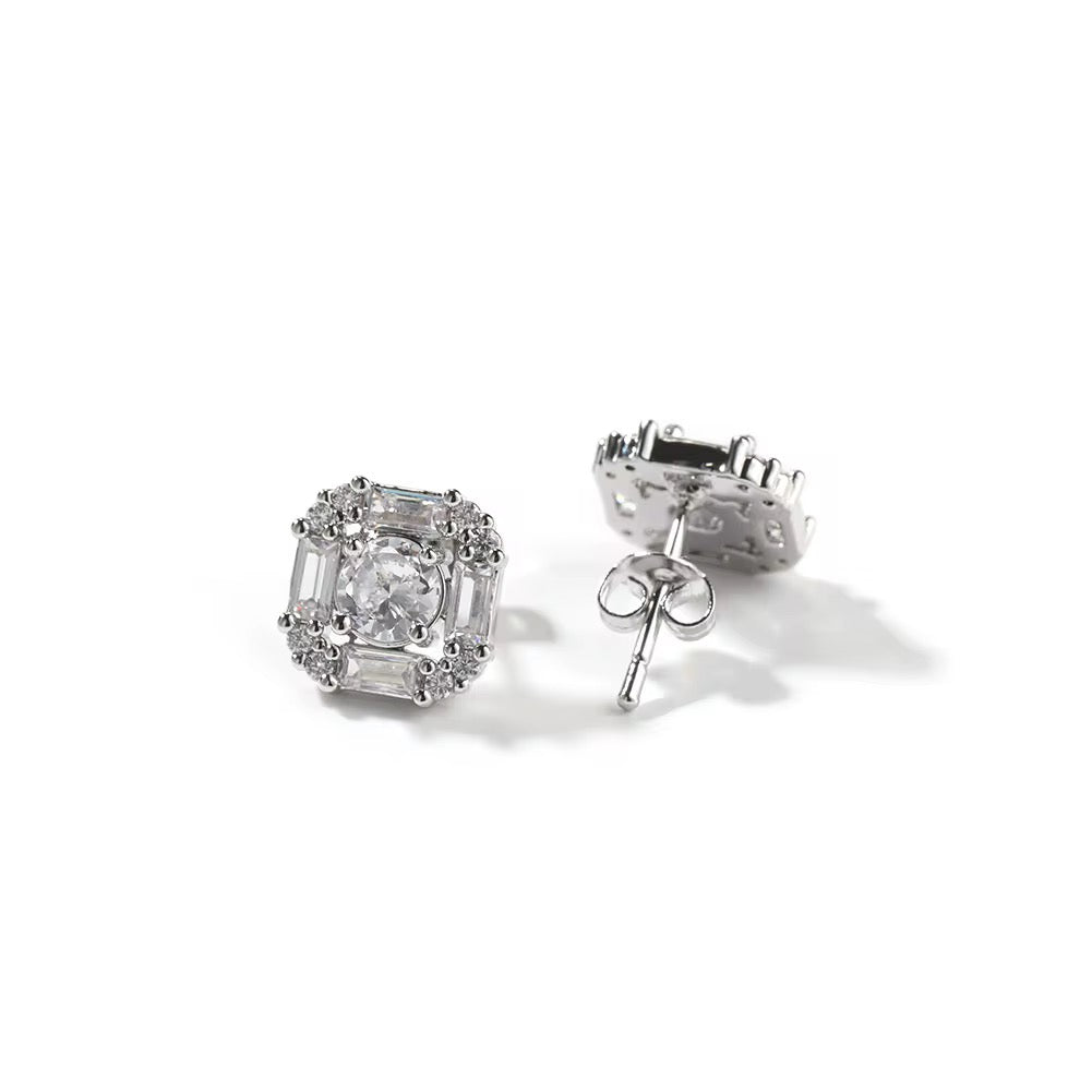 Raina Crystal Stud Earrings