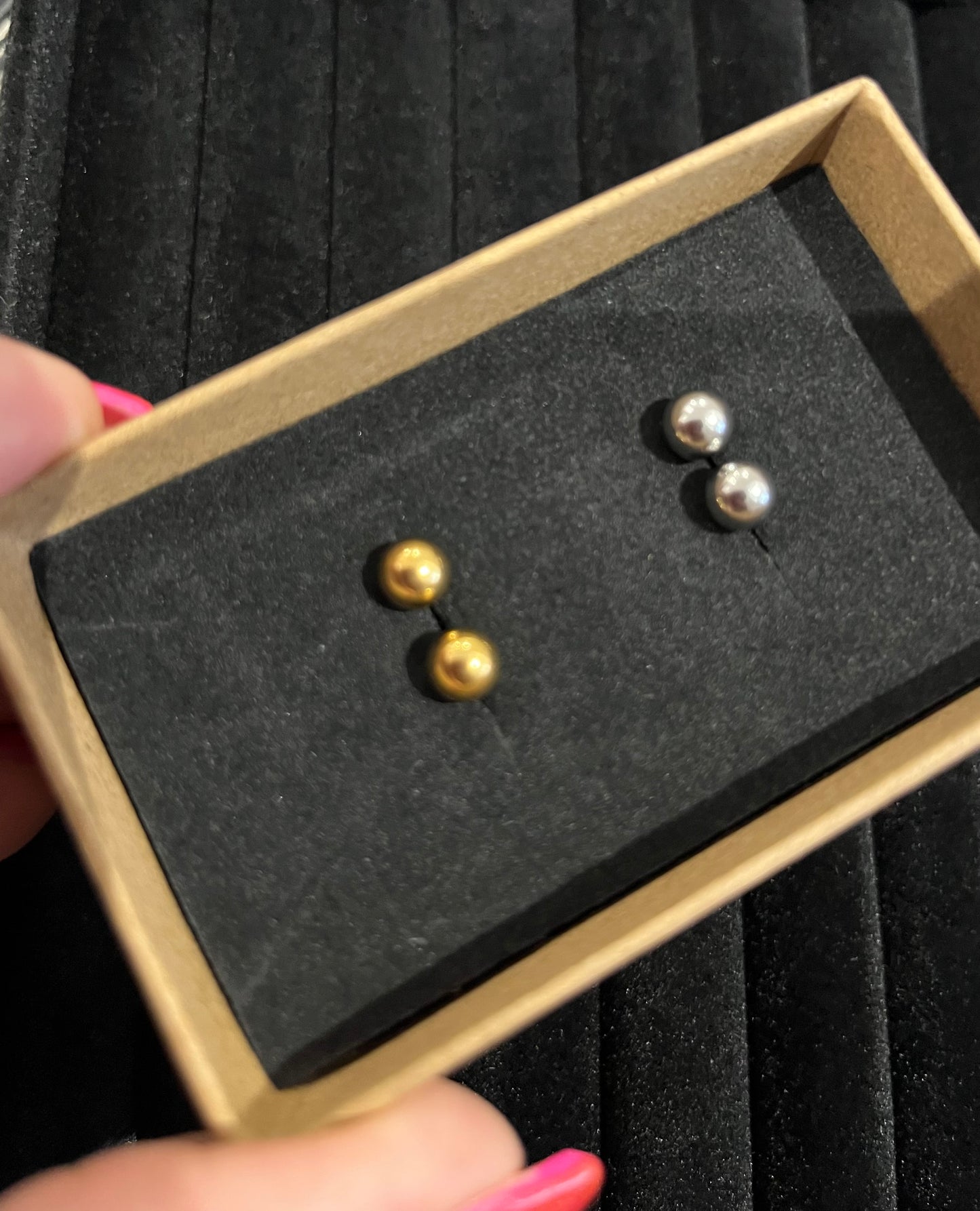 Zuri Ball Stud Earrings