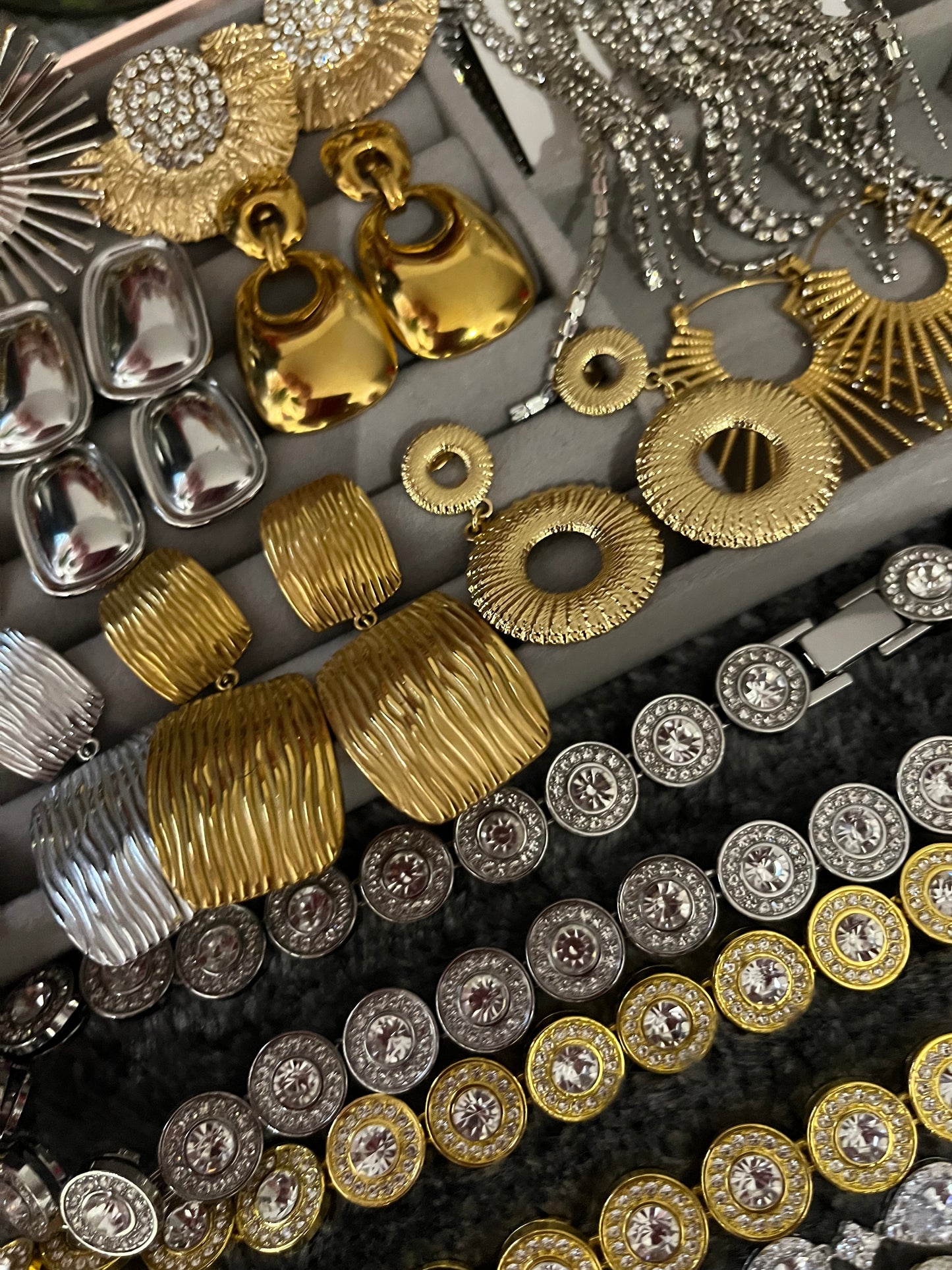 Earrings, Rings, Bracelets