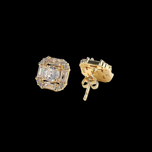Raina Crystal Stud Earrings
