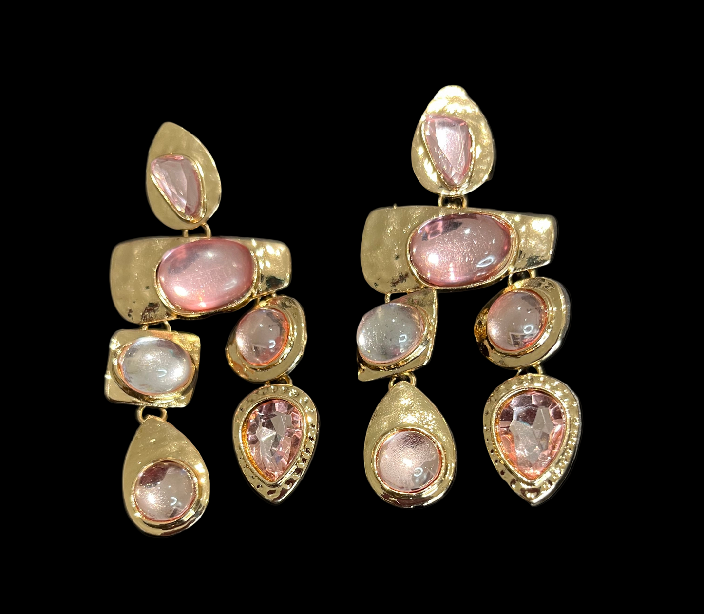 Rona Pink Dangle earrings