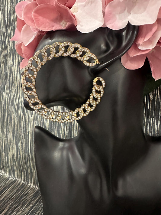 Multiple Ringed Hoop earrings