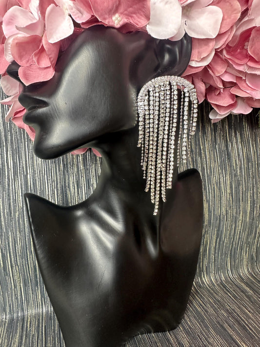 Chandelier Sparkly Drop earrings