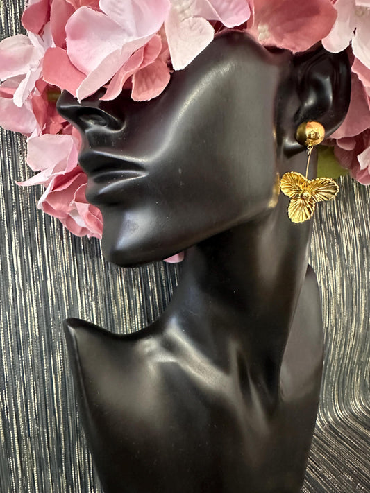 Flower Drop earrings
